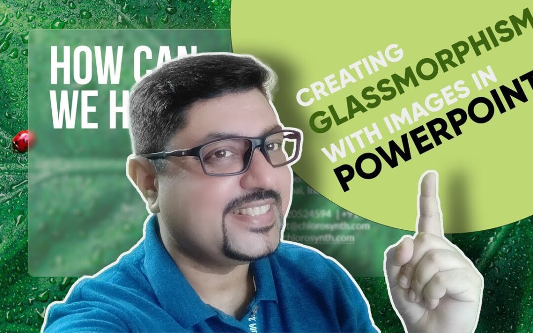 Creating Glassmorphism in PowerPoint