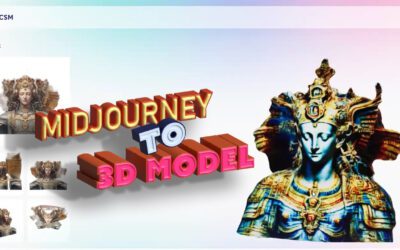 How to Convert Midjourney Images to 3D models using AI